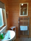 Lodge bathroom