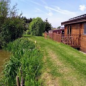 Timber holiday lodge